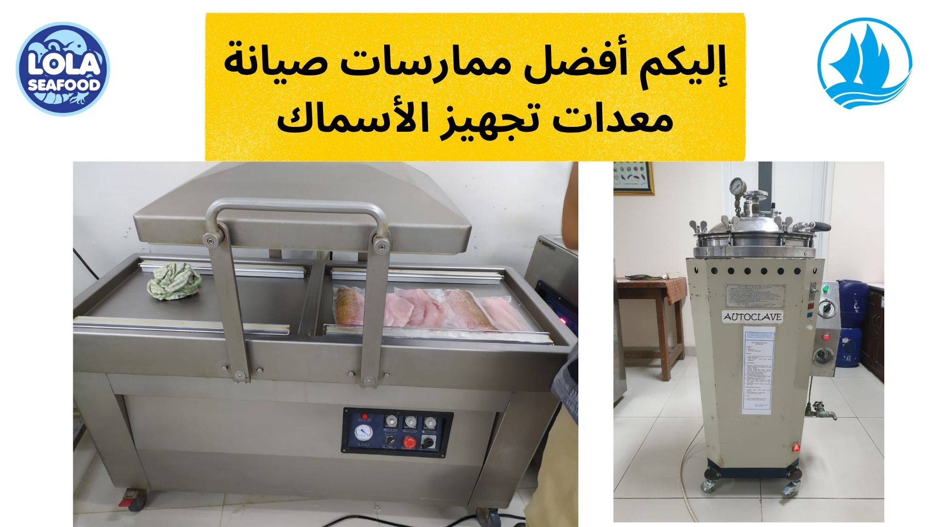 إليكم أفضل ممارسات صيانة معدات تجهيز الأسماك